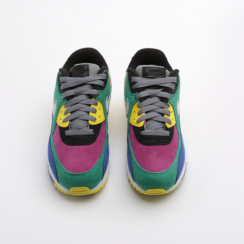  разноцветные кроссовки Nike Air Max 90 QS CD0917-300 - цена, описание, фото 3